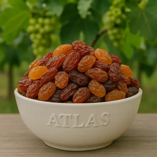 Bulk Turkish raisins packed for export